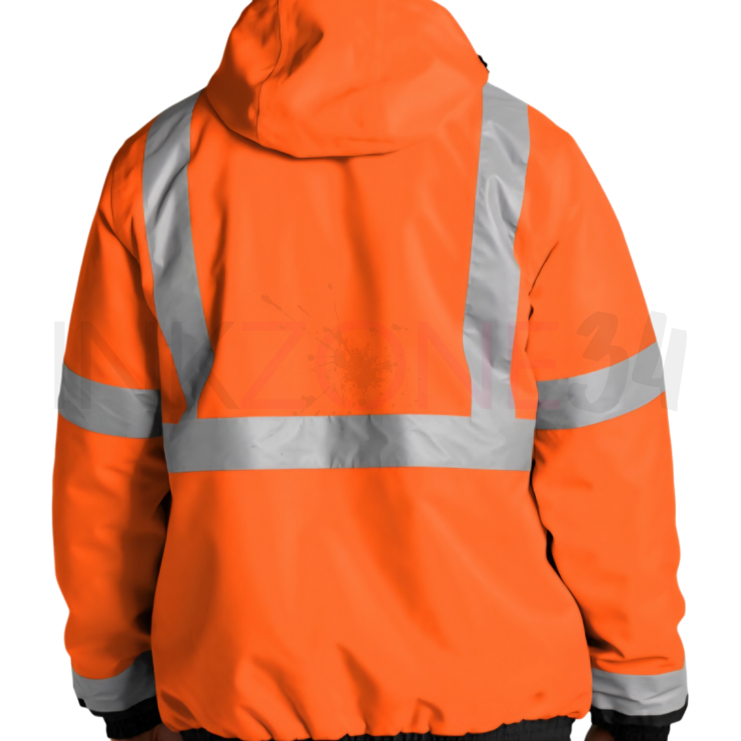 Cornerstone CSJ500 ANSI 107 Class 3 Bomber Jacket Economical, waterproof, and insulated, 145g